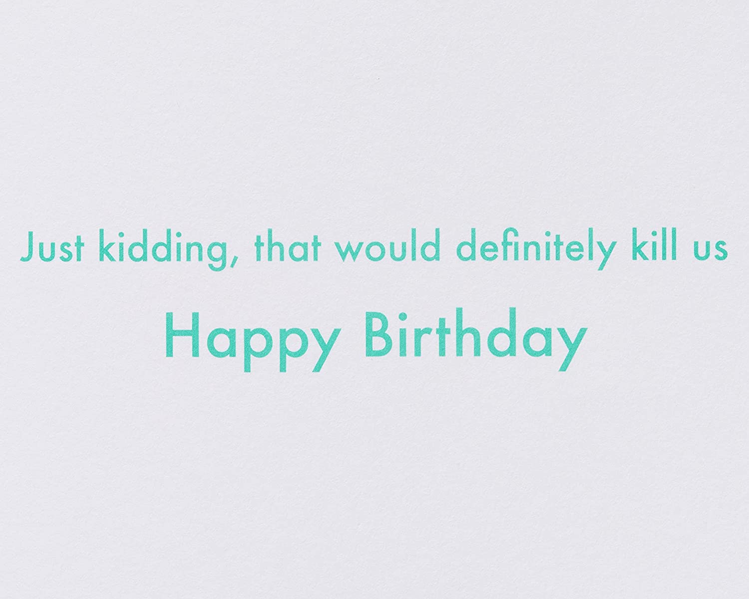 Papyrus Funny Birthday Card (Toast To You) - Image 3